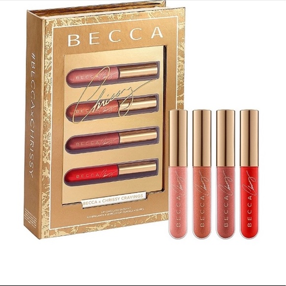 BECCA Other - BECCA x Chrissy Cravings lipgloss set